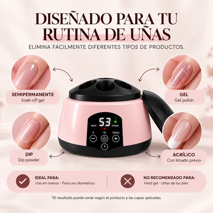 💅 Heated Vapor Gel Nail Remover – Easier At-Home Manicure Removal