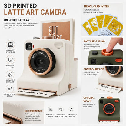 ☕✨ 50% OFF Latte Art Maker Camera Tool – Turn Every Coffee Into A Creative Masterpiece 🎨