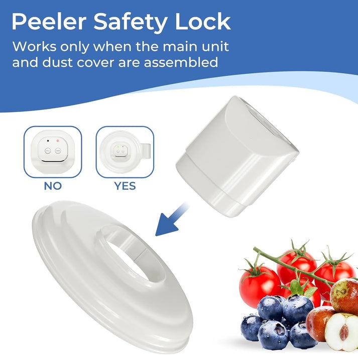 LAST DAY 50% OFF-Universal Automatic Peeler I The Smart Kitchen Gadget That Peels Fruits & More In Seconds