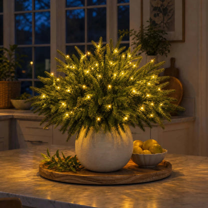 🔥🎄Christmas Enchanted Evergreen Pine– Set of 5 🌿