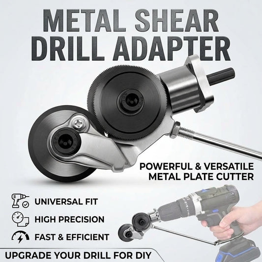 🔥Half Price Today - Metal Shear Drill Adapter
