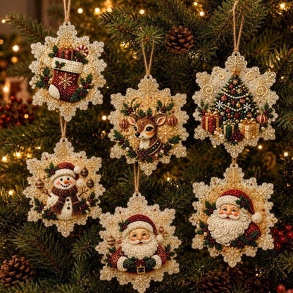 Christmas DIY Diamond Painting Ornaments