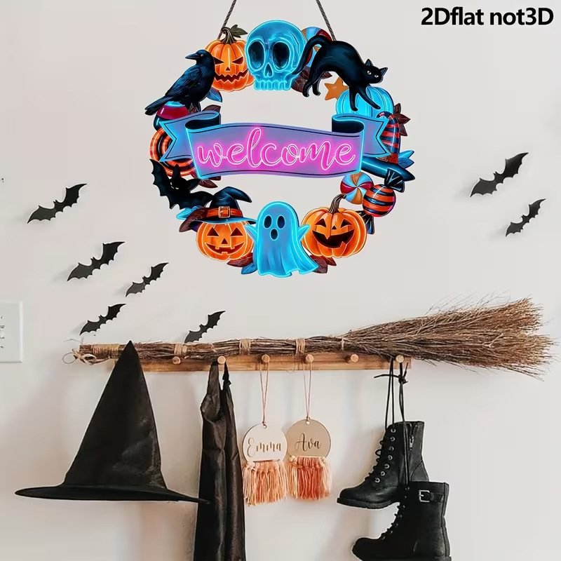 Halloween Wooden Doorplates