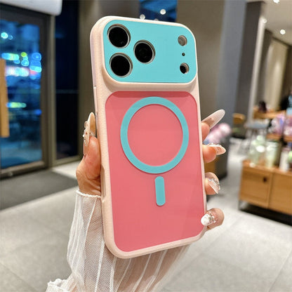 Color Block MagSafei Phone Case 13-17