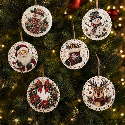 Christmas DIY Diamond Painting Ornaments