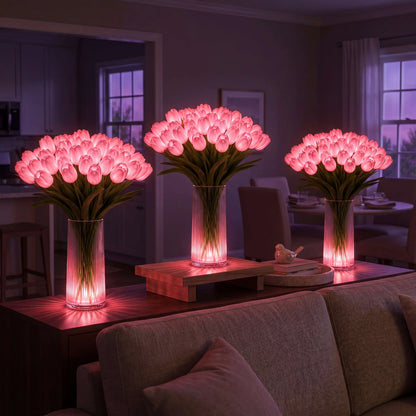 Radiant Romantic Tulip Light