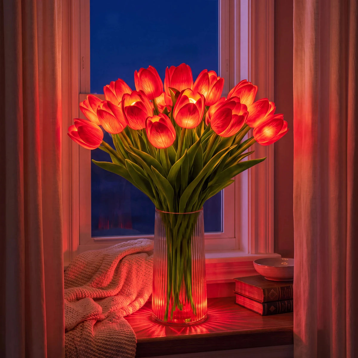 Radiant Romantic Tulip Light