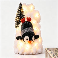 Snow Diving Penguin