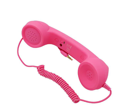 🤣 50% OFF! ✨ Retro Vintage Telephone Handset – Plug & Play Type-C Connection, HD Speaker & 1m Extension Cable – Up to 99% Less Radiation for Long Calls 📞