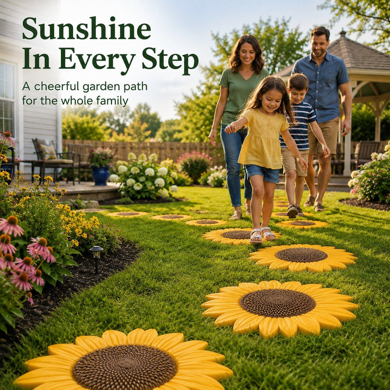 💥 LAST DAY 50% OFF - 🌻 Reusable Garden Art Mold – Make Your Garden Truly One of a Kind