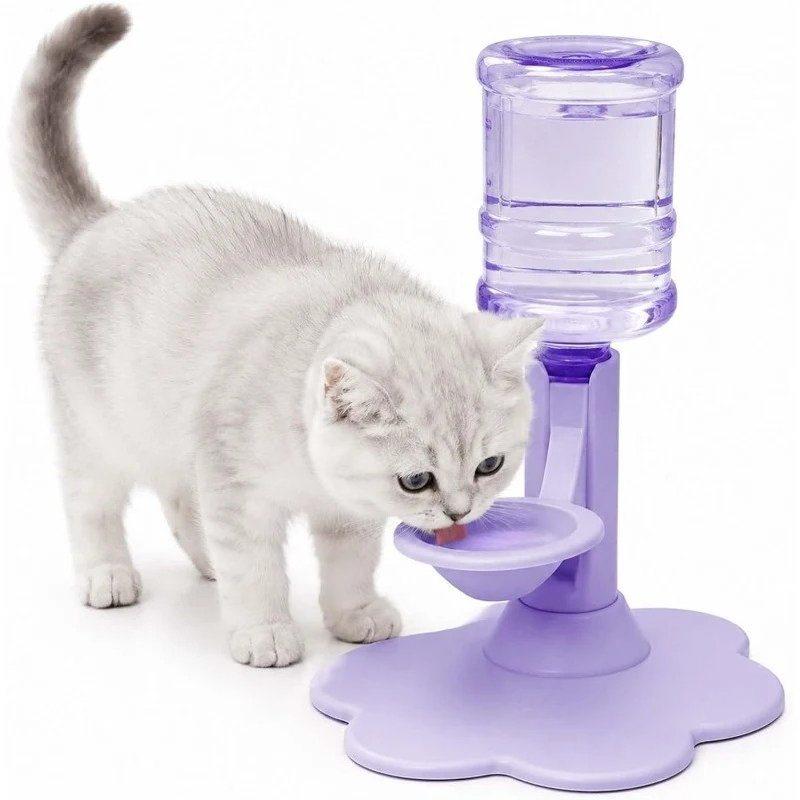 Automatic Gravity Water Dispenser For Pets – Elevated Refill Design