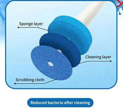 Hands-Free Cleaning Gadget Disposable Toilet Cleaning Tool