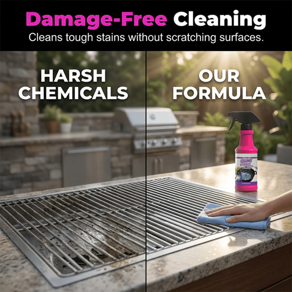 🍡Fast-Acting Heavy-Duty Grill Degreaser Spray