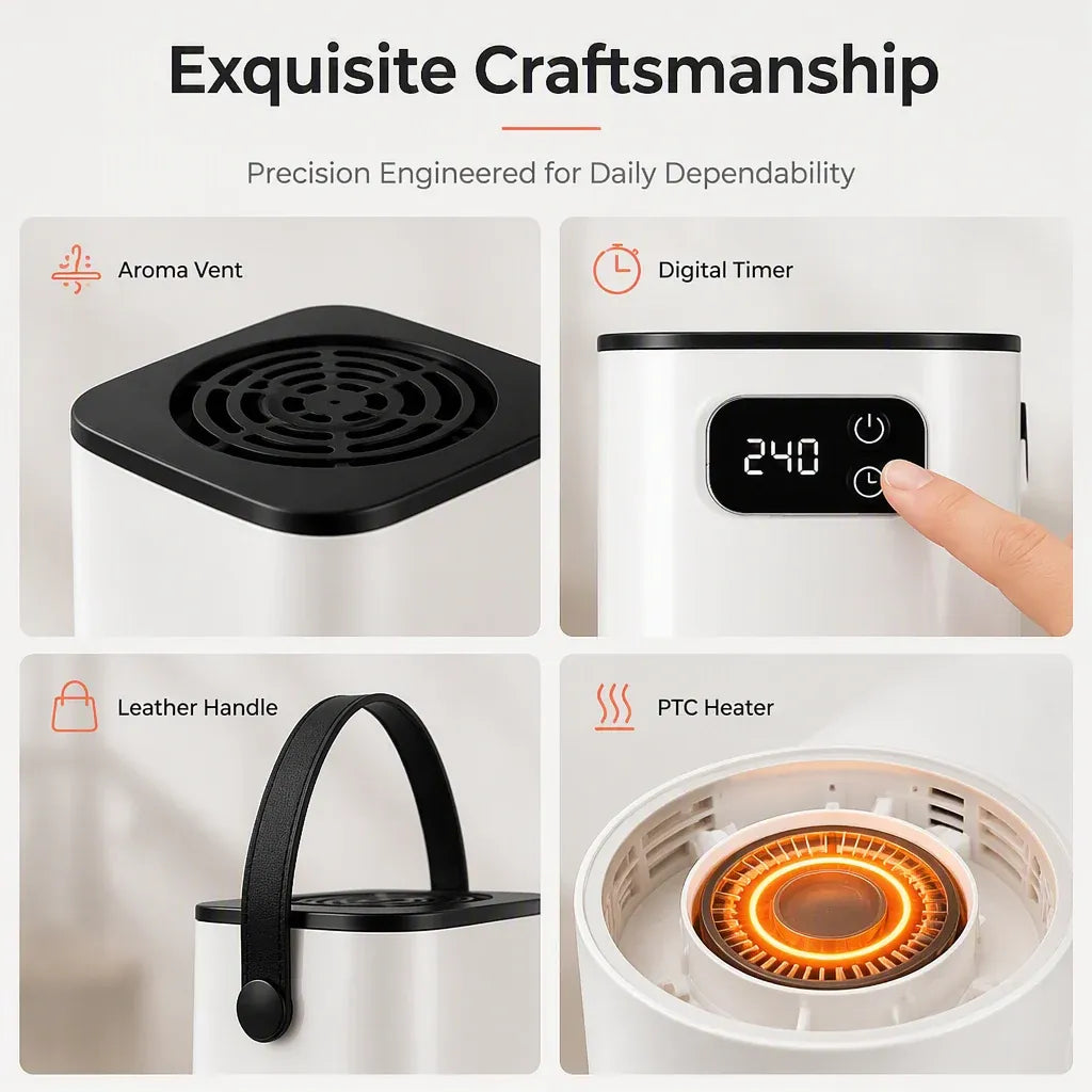📢📢49% OFF !! ⏰Portable Clothes Dryer: Rapid Heat, Silent Night Drying, Foldable, Travel-Friendly, 4-Step Setup
