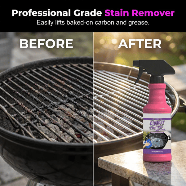 🍡Fast-Acting Heavy-Duty Grill Degreaser Spray