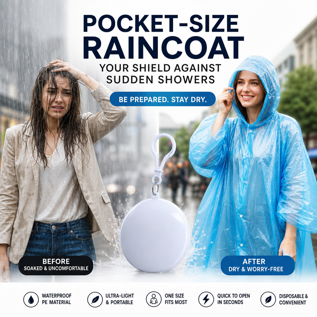 🔥Limited Time Promotion 50% OFF🔥Mini Ball Shape Disposable Raincoat