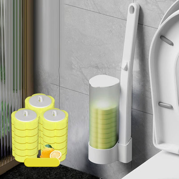 Hands-Free Cleaning Gadget Disposable Toilet Cleaning Tool