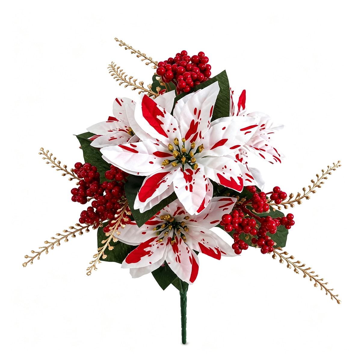🌸☀️ Timeless Beauty, Zero Maintenance — Christmas Poinsettia Planter Inserts