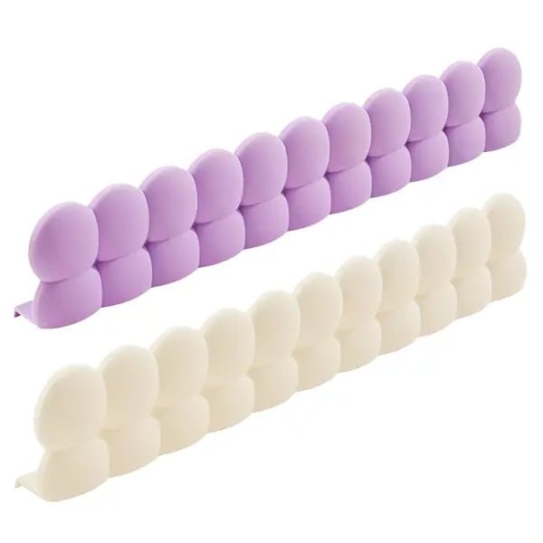 2-Piece Silicone Sink Splash Guard Set – Reusable Counter Barrier