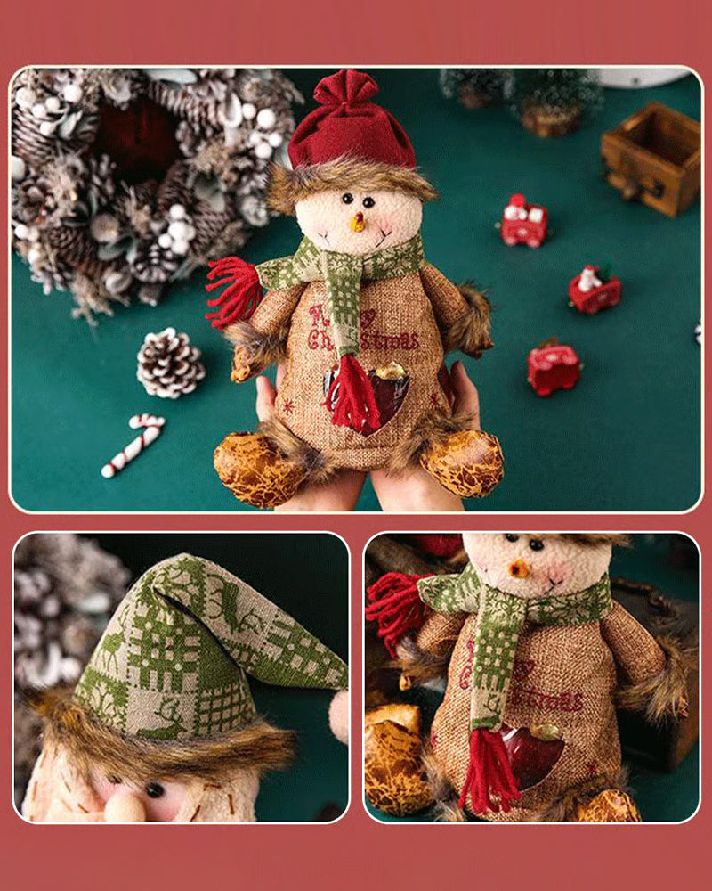 Christmas Gift Bags Zipper Design
