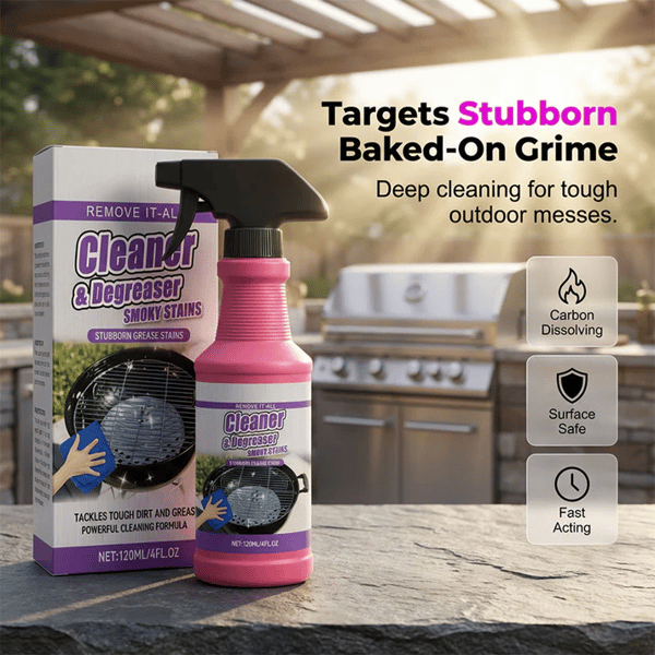 🍡Fast-Acting Heavy-Duty Grill Degreaser Spray