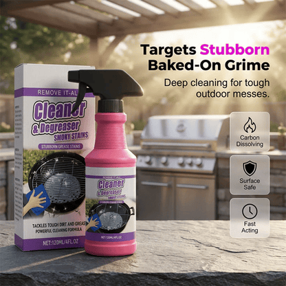 🍡Fast-Acting Heavy-Duty Grill Degreaser Spray