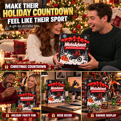 (🎁Last Day 49% OFF)🏍️Motocross Advent Calendar | 24 Days of Rider Themed Gifts