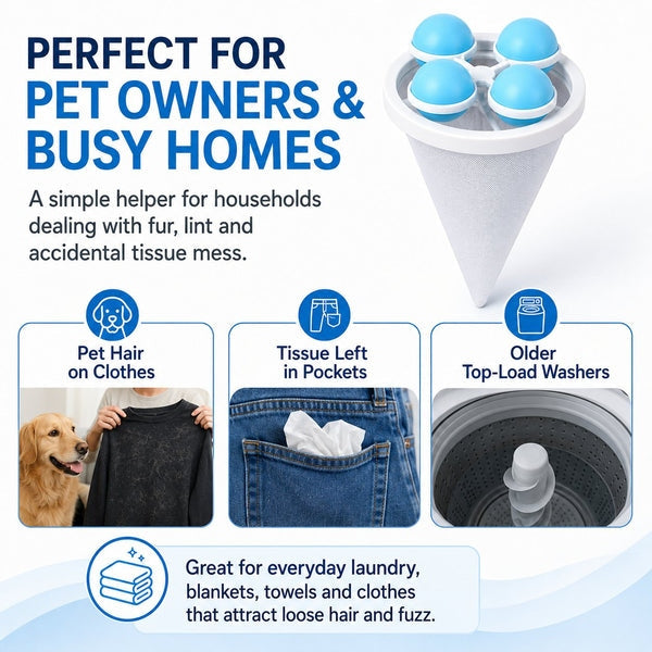 Last Day 49% OFF Floating Lint & Hair Catcher