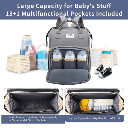 🎉 Black Friday Sale Starts Early✨All-in-One Diaper Bag & Portable Baby Bed Travel Set