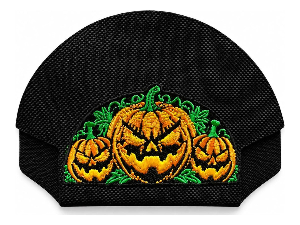 Halloween Embroidered Cap-Back Inserts – 16 Styles