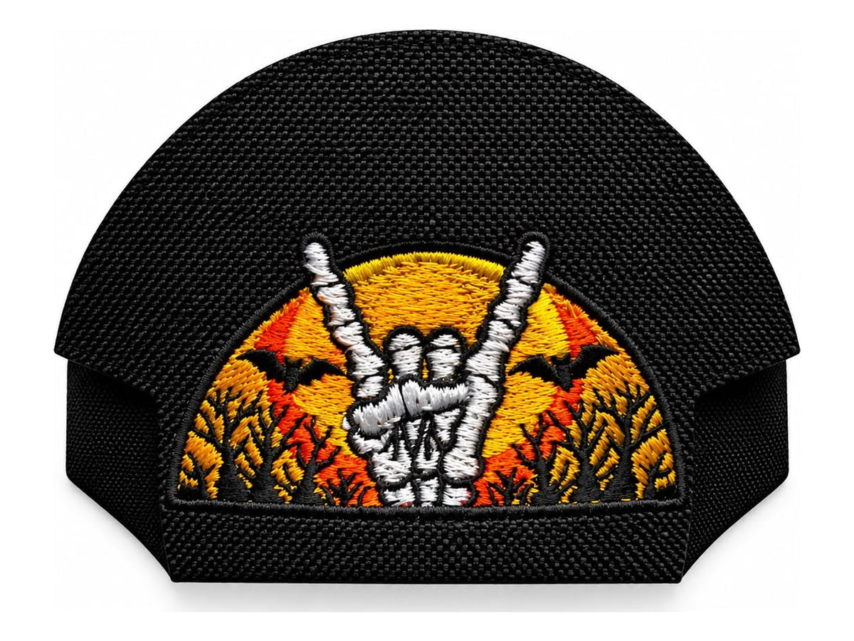 Halloween Embroidered Cap-Back Inserts – 16 Styles