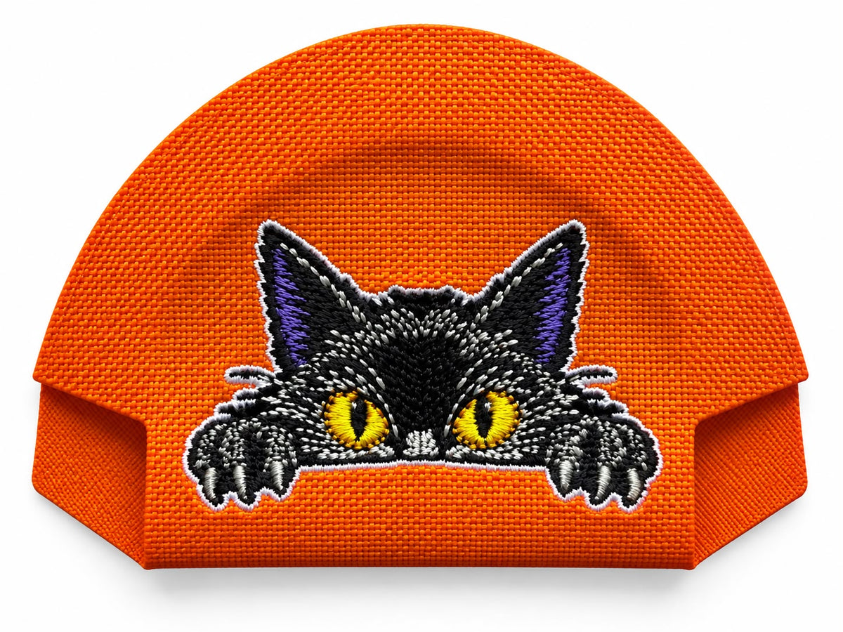 Halloween Embroidered Cap-Back Inserts – 16 Styles