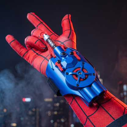 🕷️ Superhero Web Shooter Wrist Toy – Wearable Launcher with Wrist Strap, Interactive Web-Shooting Action Toy for Kids, Cosplay, Role Play & Gifts 🕸️⚡