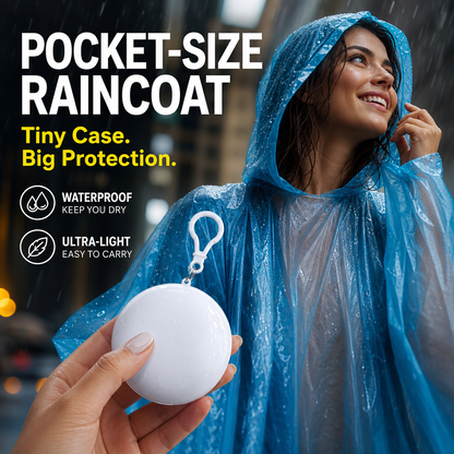 🔥Limited Time Promotion 50% OFF🔥Mini Ball Shape Disposable Raincoat