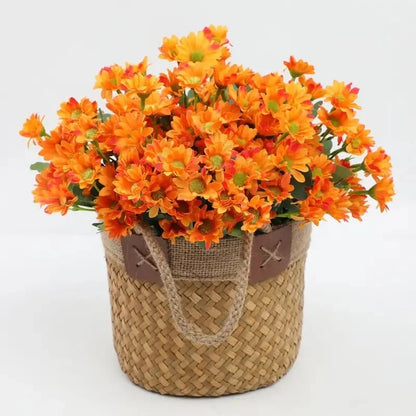 🔥 50% OFF Today Only 🔥 - Artificial Outdoor Mums Flowers - UV resistant, Waterproof, Windproof🌼