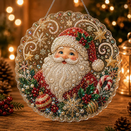Christmas Pearl Diamond Art Hanging Ornament Kit - image 6
