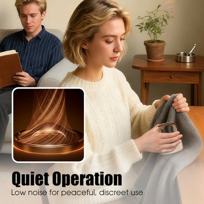Portable Rechargeable Fabric Shaver - 3-Speed Settings With LED Light For Sweaters & Upholstery Care