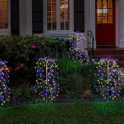 Solar Firework Garden Lights – Waterproof Starburst Stake Lamps For Paths, Patios & Parties