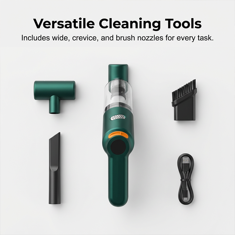 ⏳Limited-time 50% off⏰Cordless Car Vacuum – 10000Pa Suction & 4000mAh Battery🚗🌪️🌬️