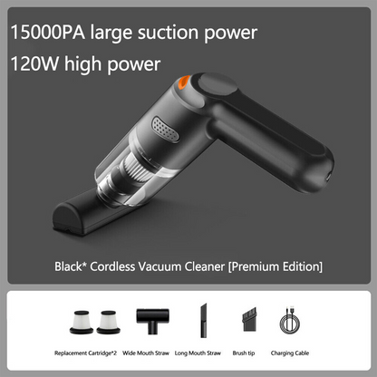 ⏳Limited-time 50% off⏰Cordless Car Vacuum – 10000Pa Suction & 4000mAh Battery🚗🌪️🌬️