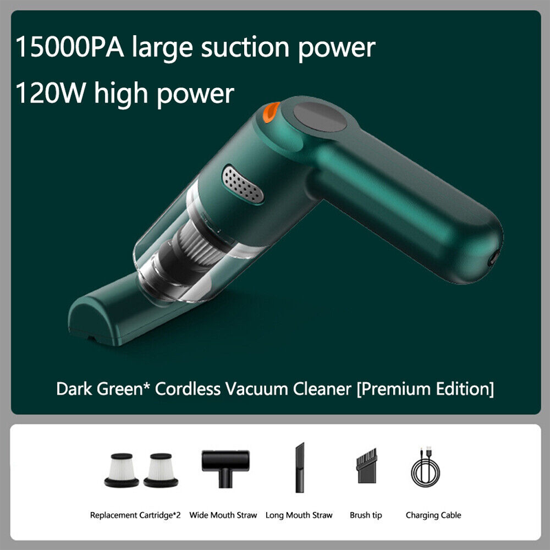 ⏳Limited-time 50% off⏰Cordless Car Vacuum – 10000Pa Suction & 4000mAh Battery🚗🌪️🌬️