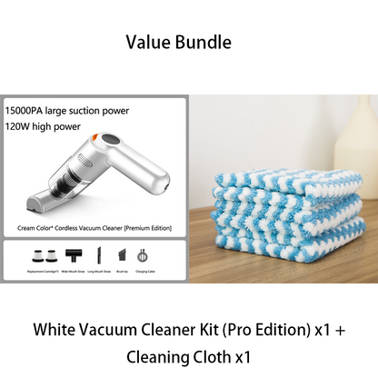 ⏳Limited-time 50% off⏰Cordless Car Vacuum – 10000Pa Suction & 4000mAh Battery🚗🌪️🌬️
