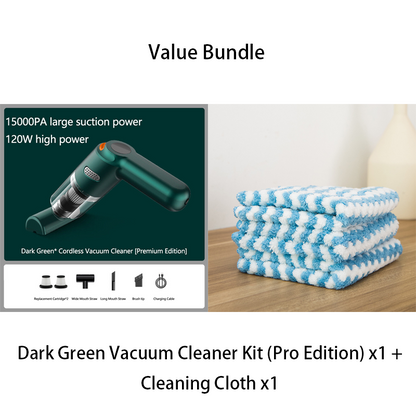 ⏳Limited-time 50% off⏰Cordless Car Vacuum – 10000Pa Suction & 4000mAh Battery🚗🌪️🌬️