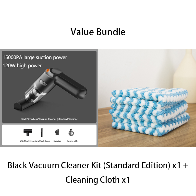 ⏳Limited-time 50% off⏰Cordless Car Vacuum – 10000Pa Suction & 4000mAh Battery🚗🌪️🌬️