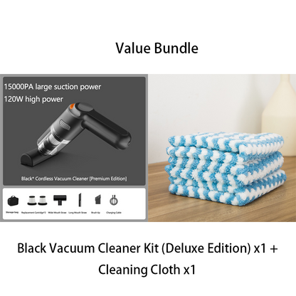 ⏳Limited-time 50% off⏰Cordless Car Vacuum – 10000Pa Suction & 4000mAh Battery🚗🌪️🌬️