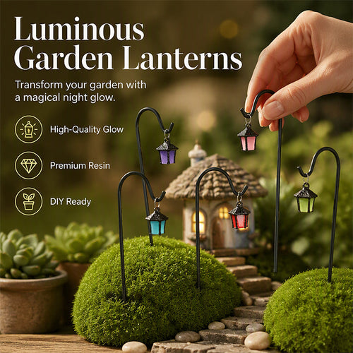 ⏳🔥LIMITED-TIME 50% OFF! ⏰Glow-in-the-Dark Plant Stakes – 7 colors, premium resin, sturdy iron hooks – magical garden decor. 🌙