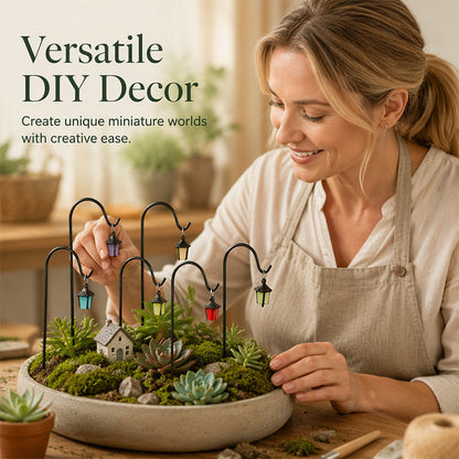 ⏳🔥LIMITED-TIME 50% OFF! ⏰Glow-in-the-Dark Plant Stakes – 7 colors, premium resin, sturdy iron hooks – magical garden decor. 🌙