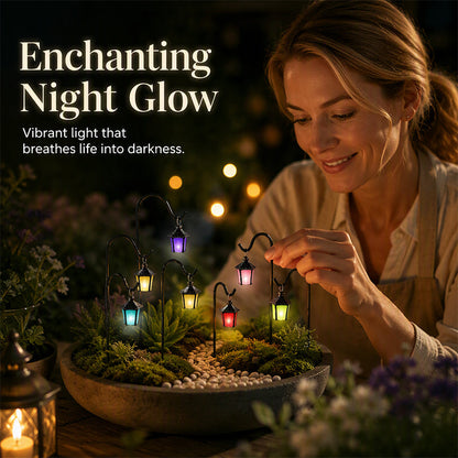 ⏳🔥LIMITED-TIME 50% OFF! ⏰Glow-in-the-Dark Plant Stakes – 7 colors, premium resin, sturdy iron hooks – magical garden decor. 🌙