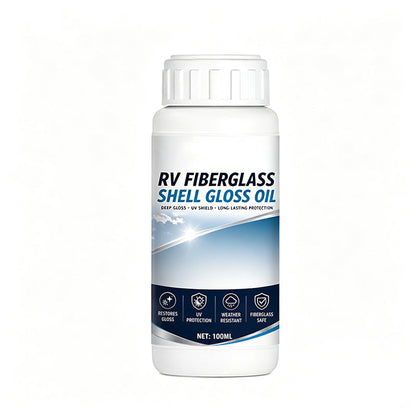 ⏳🔥LIMITED-TIME 50% OFF! ⏰RV Fiberglass Gloss Oil Shine Restorer🚐✨