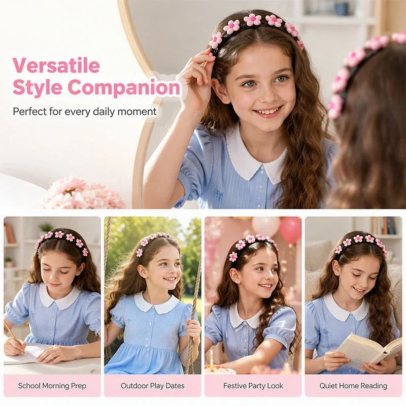 🎀 Cartoon Braiding Headband – Easy & Cute Styling